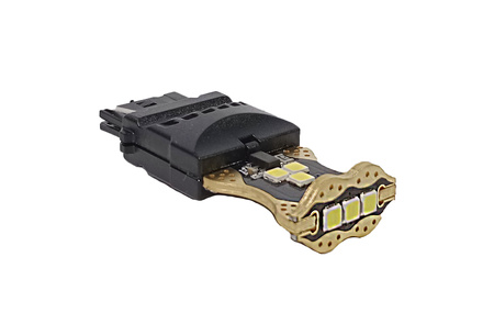 Żarówki P27W LED 9 LED 9-24V MLEC Biała 6000k