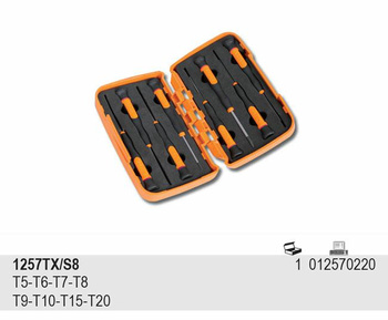 BETA WKRĘTAKI  PRECYZYJNE TORX KPL.8szt.