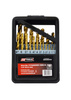 AWTOOLS WIERTŁA DO METALU HSS-G TYTAN KOMPLET 19elem. /1,0-10,0mm/