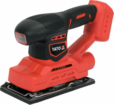 YATO SZLIFIERKA OSCYLACYJNA 18V   90x187mm BEZ AKUMULATORA I ŁADOWARKI