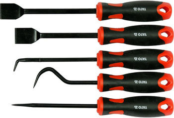 YATO HACZYKI I SKROBAKI Z RĘKOJEŚCIĄ  5el.