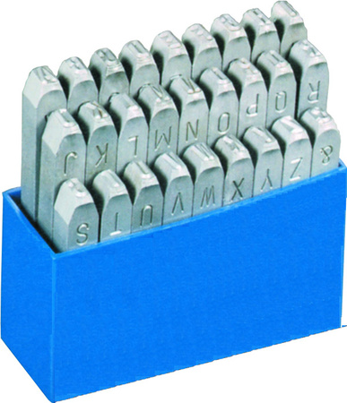 BETA KOMPLET ZNACZNIKÓW GRAVUREM-S - LITERY A-Z  12mm