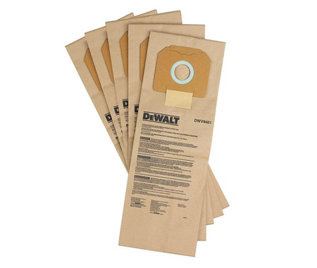 DEWALT WORKI PAPIEROWE 5szt. DO DWV902