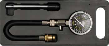 YATO MIERNIK CIŚNIENIA SPRĘŻANIA + ZESTAW ADAPTERÓW 7302