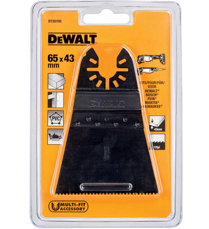 DEWALT BRZESZCZOT MT 43x65mm DREWNO/Z GWOŹDZIAMI/PCV/G/K