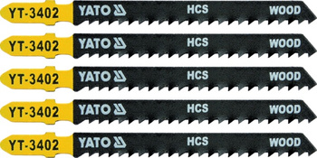 YATO BRZESZCZOT DO WYRZYNARKI 5szt. DREWNO TYP T   3402