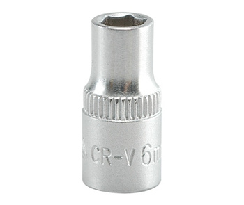 YATO NASADKA  6-KĄTNA   1/4"  KRÓTKA  6mm