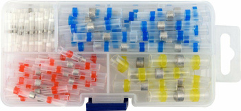 YATO KOSZULKI TERMOKURCZLIWE Z CYNĄ 0,25-6mm2   100szt.