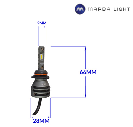 ŻarówkI P13W LED ML11P13 HOMOLOGACJA E13 4500LM CSP