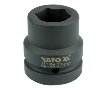 YATO NASADKA UDAROWA  6-KĄTNA  1"  KRÓTKA 27mm
