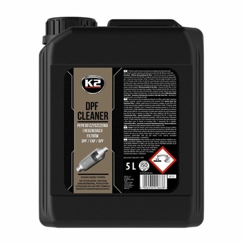 K2 PŁYN DO CZYSZCZENIA I REGENRACJI FILTRÓW DPF/FAP CLEANER 5L