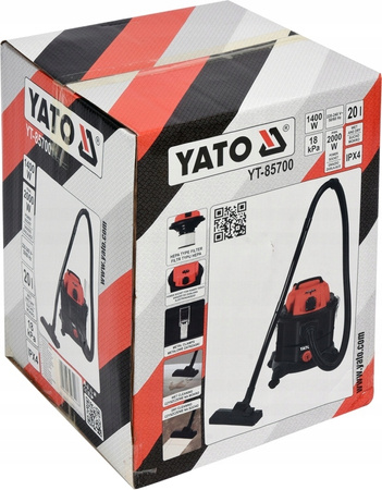 YATO ODKURZACZ WARSZTATOWY 1400W / 20L