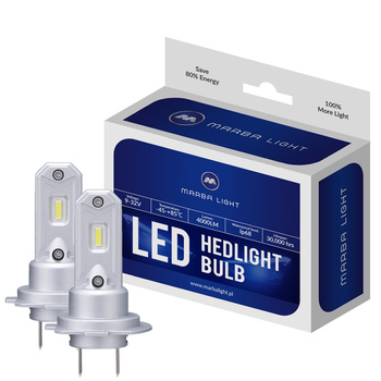 ŻARÓWKA H7 LED ORYGINALNY ROZMIAR MLV7H7
