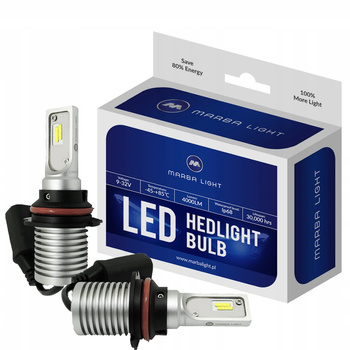 Żarówka LED H13 9008 ML12H13 HOMOLOGACJA E9 4000LM