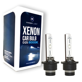 ŻARNIKI XENON D2S 35W 8000K MARBA LIGHT