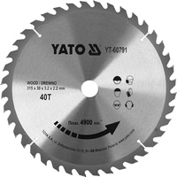 YATO PIŁA TARCZ.WID. 315*40*30    60791