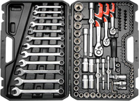 YATO ZESTAW KLUCZY 1/4" , 3/8" , 1/2"  111 elem.  38831