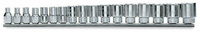 BETA KOMPLET NASADEK 910A, 6-22MM, 17szt NA SZYNIE METALOWEJ910A/SB17
