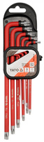 YATO KLUCZE TORX FAJKOWE 9szt. T10-T50, DŁUGIE 0563