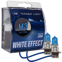 ŻARÓWKI MARBA LIGHT WHITE EFFECT H3 70W 24V