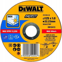 DEWALT TARCZA METAL 125x1,0mm