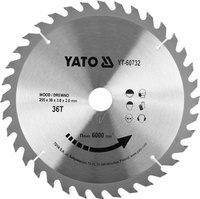 YATO PIŁA TARCZ.WID. 255*36*30    60732