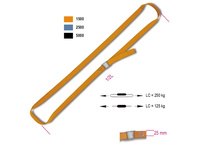 BETA PAS MOCUJĄCY ZE SPRZĄCZKĄ ZACISKAJĄCĄ, ZAMKNIĘTY,  Z POLIPROPYLENU 200kg 1,5m 25mm