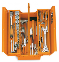 BETA SKRZYNKA NARZĘDZIOWA PIĘCIOCZĘŚCIOWA Z BLACHY STALOWEJ 2120VU/4 – ZESTAW 80 NARZĘDZI