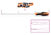 BETA WKRĘTAK GRIP  3 x 300mm PŁASKI
