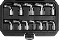 YATO KLUCZE PRZEGUBOWE OCZKOWE OTWARTE 12cz.