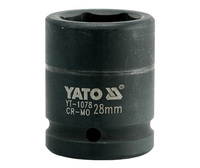 YATO NASADKA UDAROWA  6-KĄTNA  3/4"  KRÓTKA 28mm