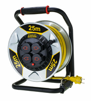 STANLEY PRZEDŁUŻACZ BĘBNOWY  25m  3x1,5mm 16A IP44