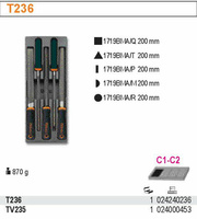BETA ZESTAW PILNIKÓW 5szt.WE WKŁADCE Z