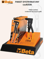 BETA NITOWNICA BOCZNA , 4 WYMIENNE KOŃCÓWKI  1741B EKSPOZYTOR 6szt.