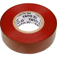 YATO TAŚMA IZOLACYJNA 19mmx20m CZERWONA