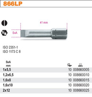 BETA KOŃCÓWKA WKRĘT.PŁASKA 1,2x6,5mm
