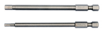 YATO KOŃCÓWKA / BIT 1/4" HEX 3x100mm + HEX 5x100mm 2szt.  0494