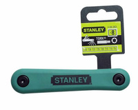 STANLEY KLUCZE TORX  8 elem. SKŁADANE T9-T40