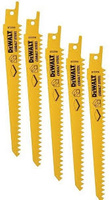 DEWALT BRZESZCZOT DO PIŁY SZABLASTEJ 152x1,8mm SPECJAL. / 5 szt.