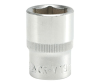 YATO NASADKA  6-KĄTNA  1/2"  KRÓTKA 19mm