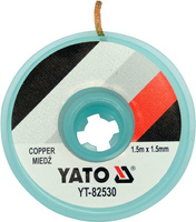YATO TAŚMA ROZLUTOWNICZA PLECIONKA 1,5mm x 1,5m