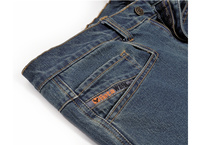 BETA SPODNIE Z DŻINSU ZE STRECZEM 7525 BOCZNA KIESZEŃ ROZMIAR M