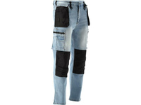 YATO SPODNIE ROBOCZE JEANSOWE MONTERSKIE ROZM. M