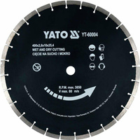 YATO TARCZA DIAMENTOWA DO BETONU 400x25,4mm