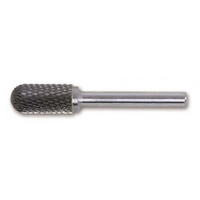 BETA PILNIK OBROTOWY Z WĘGLIKA SPIEKANEGO, OSTROŁUKOWY FI 6 x 16 x 63 MM, TRZPIEŃ FI 6MM