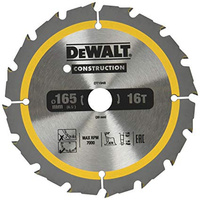 DEWALT PIŁA TARCZ.165x20mmx24z