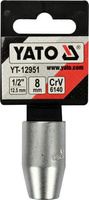 YATO ADAPTER DO BITÓW 1/2"  8mm