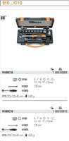BETA ZESTAW 10 ELEMENT.3/8" 910A/C10