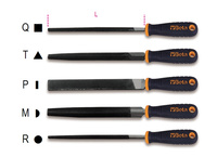 BETA PILNIKI RÓWNIAKI 8” 200 mm, Z RĘKOJEŚCIĄ KOMPLET 5 elem.