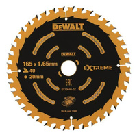 DEWALT PIŁA TARCZ.165x20mmx40z